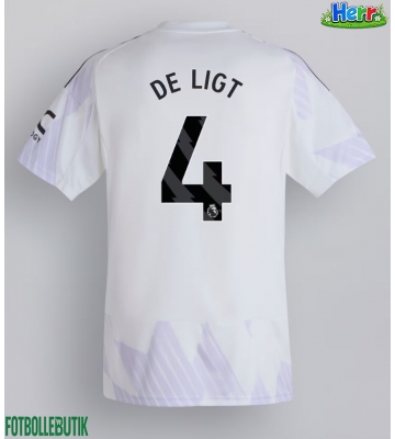 Manchester United Matthijs de Ligt #4 Bortatröja 2025-26 Kortärmad